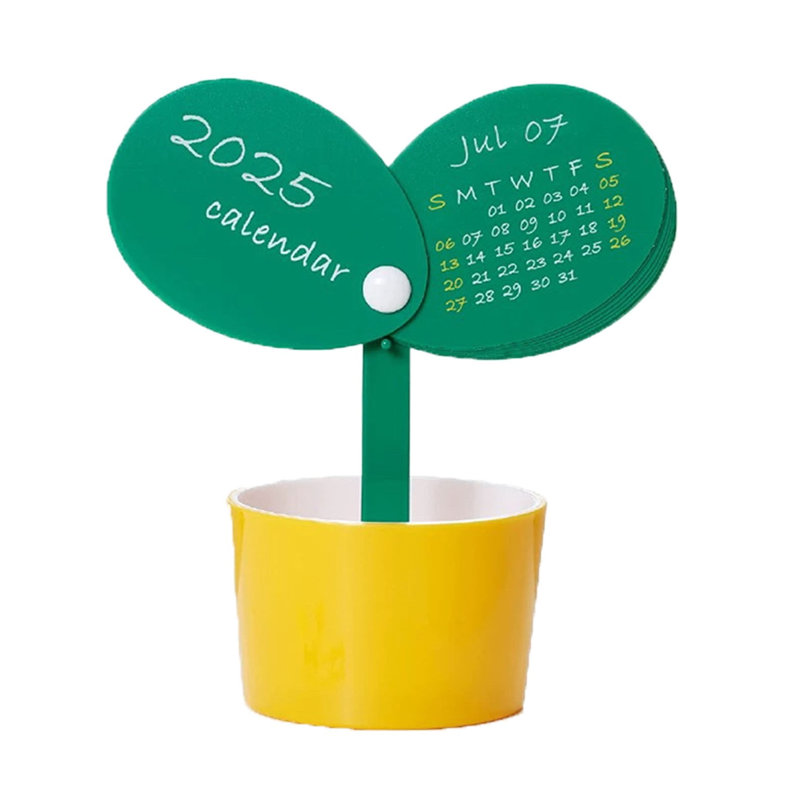 Hyrbek Calendar, Floret Modeling Desk Calendar 2025 2026 Desktop ...