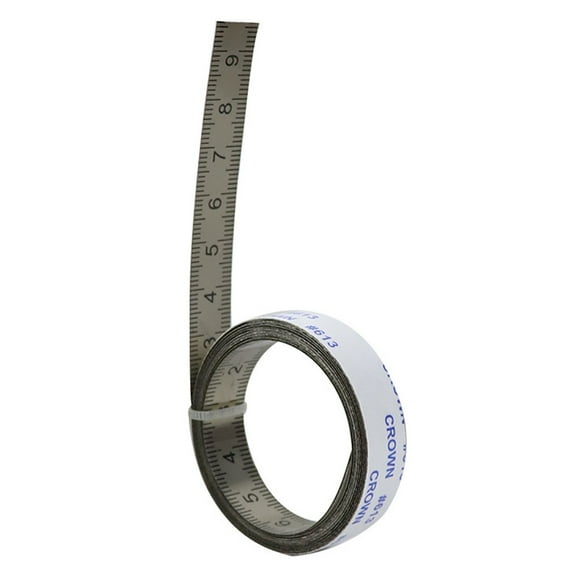 Hyrbek Center-Divided Self-Adhesive Ruler 1M Clearance, 1 M Self-Adhesive Measuring Tape Tape Measure Tape Measurements