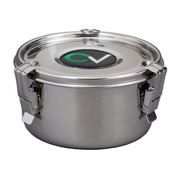 Hyrdofarm CVault Large Steel Humidity Curing Humidor Storage Container | CV00040