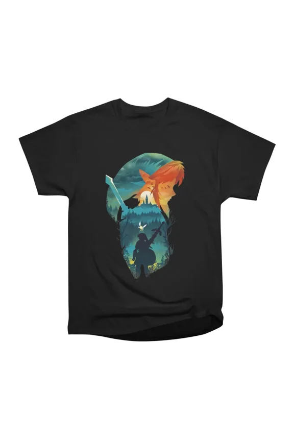 Hyrule Hero T-Shirt Tee Gift For Him Merch For Her Apparel For Friend 1