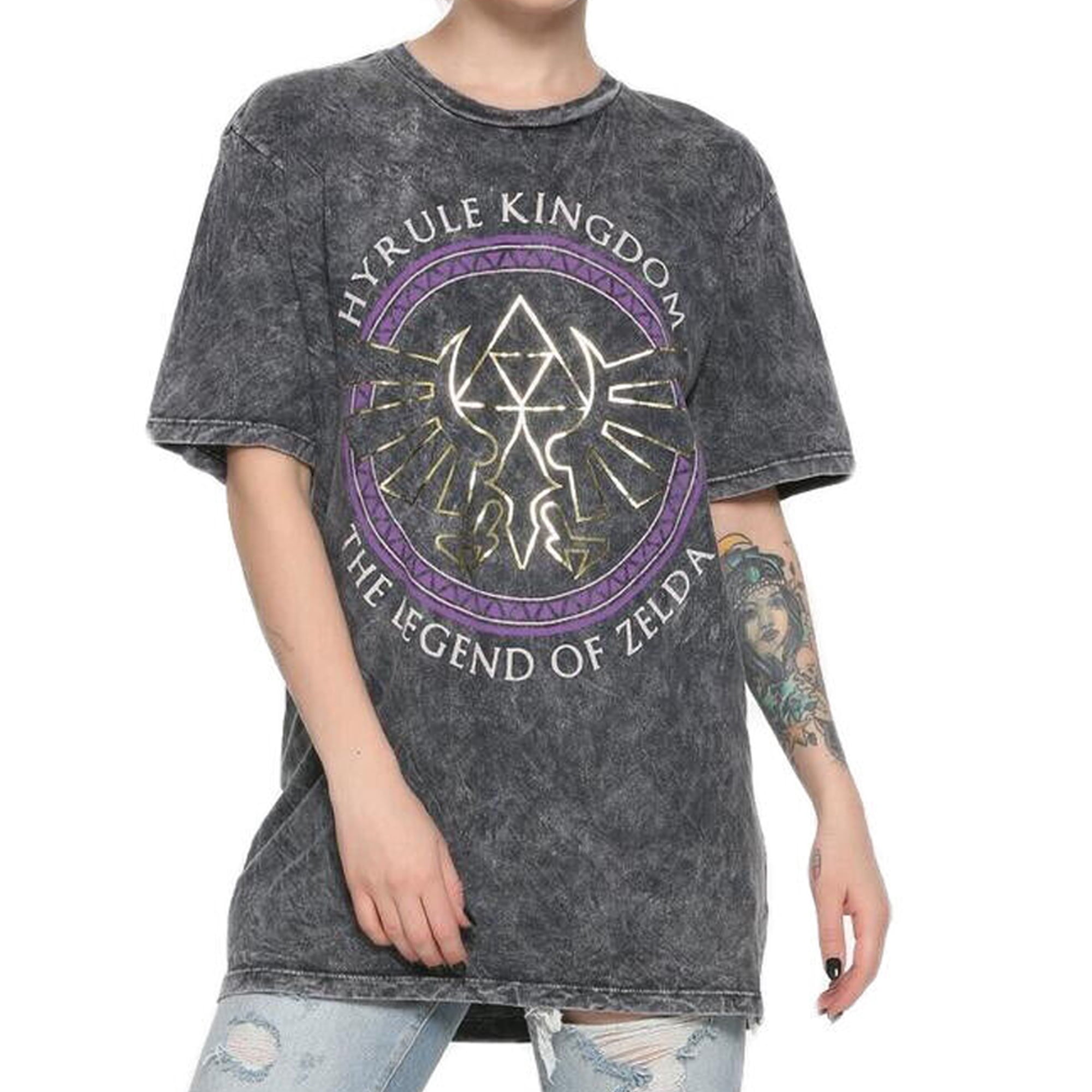 Legend of Zelda Girls Juniors T-Shirt - Stylized Majora's Legend of Zelda Girls Juniors T-Shirt - Stylized Majora's