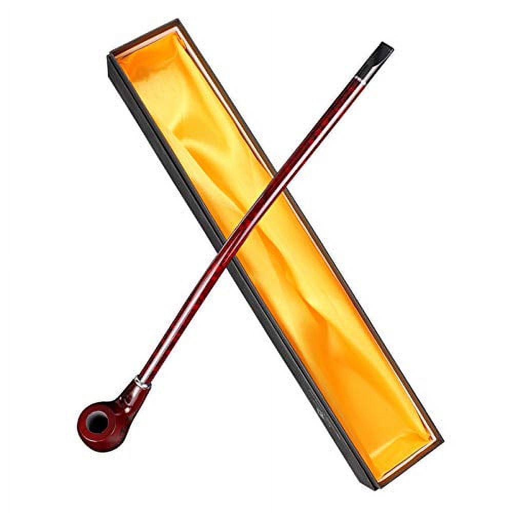 Hysagtek Long Churchwarden Tobacco Pipe Wooden Long Liberia