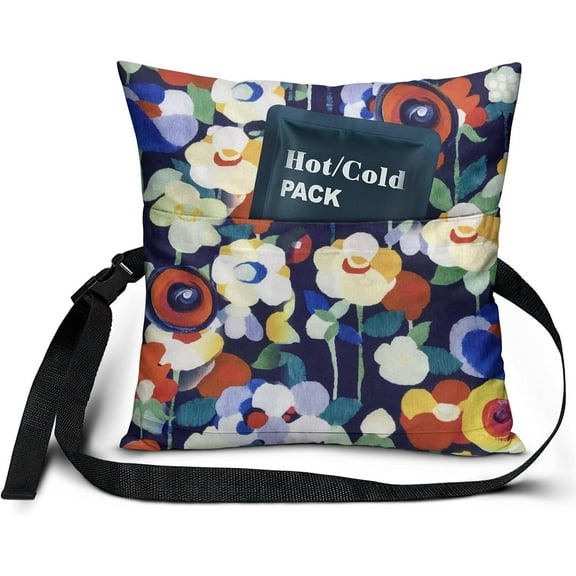 Hysterectomy Pillow, C Section Recovery Abdominal Pillow, Hysterectomy Recovery Must Haves After Surgery Pillow, Tummy Tuck Pillow with Pocket for Ice/Hot Packs, Hysterectomy Gifts