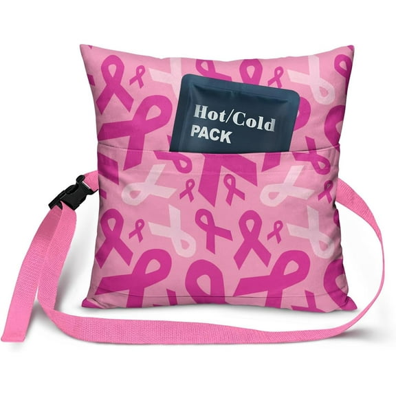 Hysterectomy Pillow, C Section Recovery Abdominal Pillow, Hysterectomy Recovery Must Haves After Surgery Pillow, Tummy Tuck Pillow with Pocket for Ice/Hot Packs, Hysterectomy Gifts