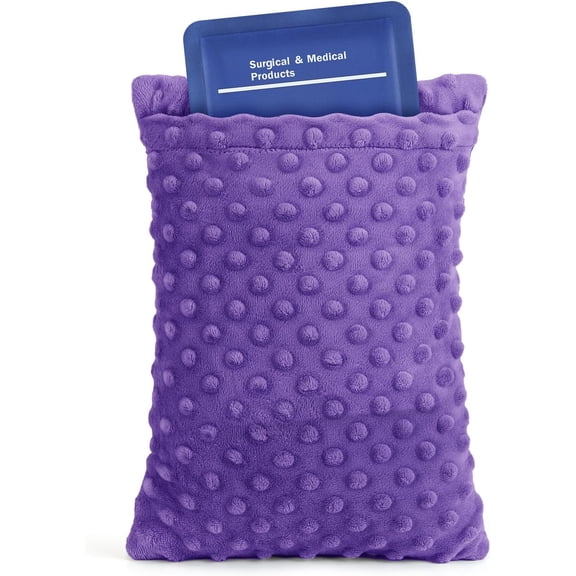 Hysterectomy Recovery Must-Haves Pillow with Hot/Cold Pack (Purple)