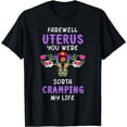 thumbnail image 1 of Hysterectomy Uterus Surgery Survivor Supracervical Cervix T-Shirt, 1 of 4