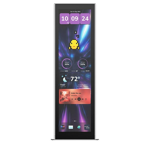 HYTE Y70 Touch Infinite Display Upgrade 14.9 in IPS 2.5K 60Hz multi-touch screen in Pitch Black