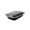 Hytons Packaging Inc. 16 Oz. Rectangle Microwaveable Container with Lid