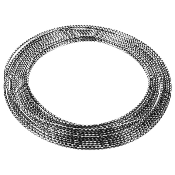 Hytrove Decorative Car Air Vent Trims Silver 1 Roll