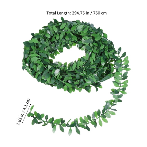 Hytrove Greenery Wired Vine Set for Home Decor and Coffee Shop Decoration, Artificial Plant Wall Hanging