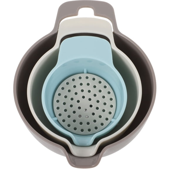 Hytrove Cone Shape Funnel Set for Liquids, Dark Grey Kitchen Funnels for Home and Cooking Use, and Easy to Clean