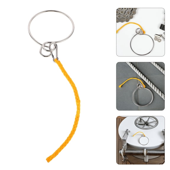 Hytrove Stainless Steel Retrieval Tool with Marine Anchor Set for Boats, Yachts, and Ships - and