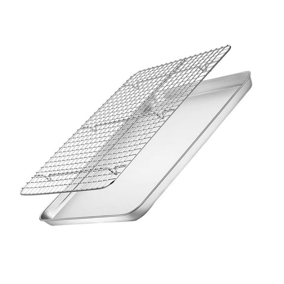 Hytrove Stainless Steel Baking Rack Set with Cake Drying Rack for Home Baking and Cooling