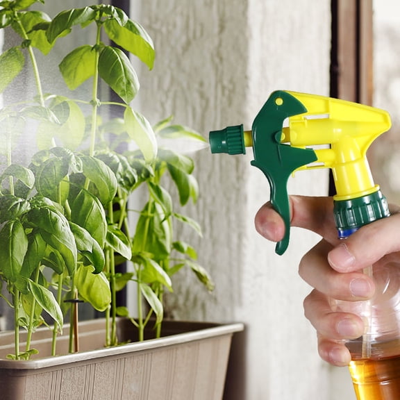 Hytrove 10 Pcs Nozzle Sprayer Plastic Spray Bottle Triggers Assorted Color Household Cleaning