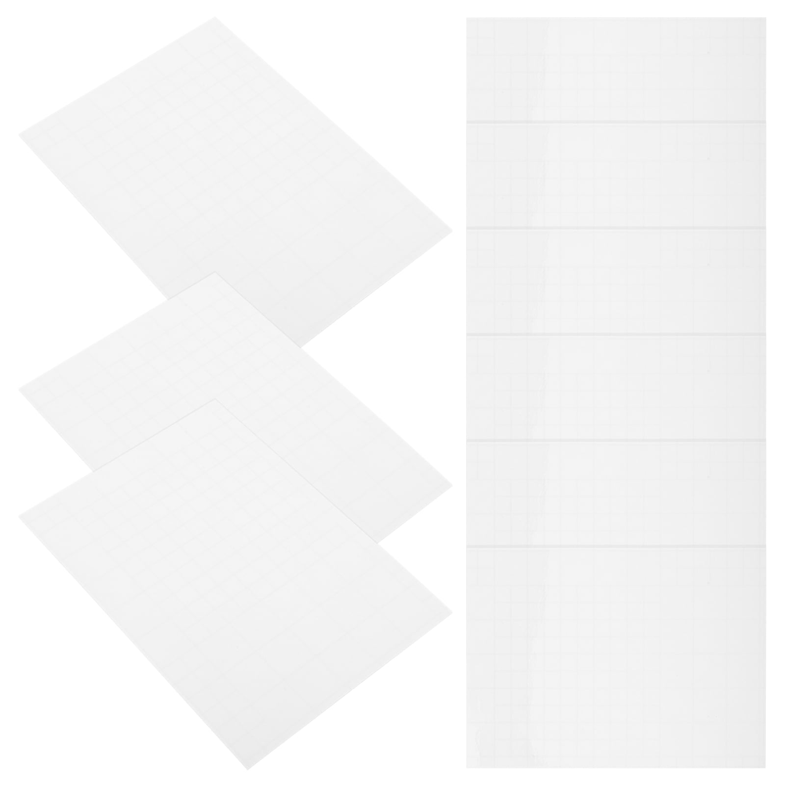 Hytrove 100 Sheets Self Stick Laminating Sheets Adhesive Film Transparent PVC Photo Protection Outdoor Use