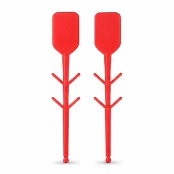 Hytrove 100Pcs Fire Extinguisher Maintenance Tags Plastic Sealer Red Self Locking
