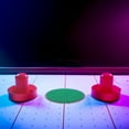 thumbnail image 1 of Hytrove 10-Pack Air Hockey Pusher Pads with Professional Felt Technology Replacement Patches for Air Hockey Tables, 1 of 8