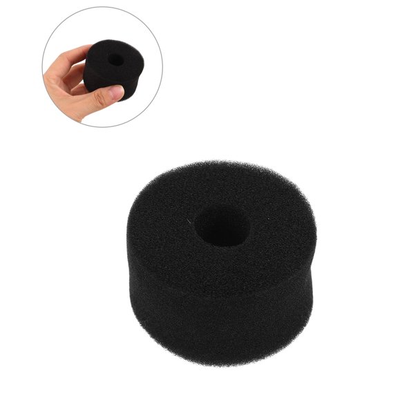 Hytrove 10Pcs Black Foam Mic Flag Insert Sponge with Noise Blocking for Studio and Field Interviews