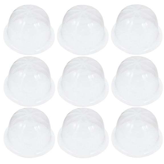 Hytrove 10Pcs Clear Plastic Cap Insert Support Rack for Baseball Cap Shaper and Hat Display Use