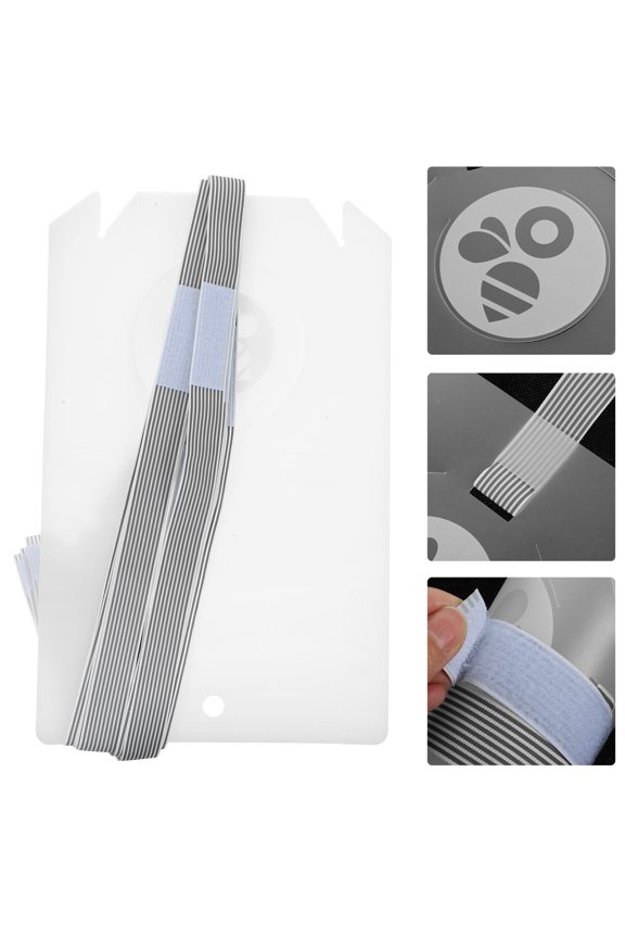 10Pcs Clothing Folder T-Shirt Organizer Flat Compact Plastic PP For Wardrobe Arrangement And Home Use