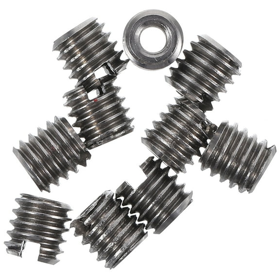 Hytrove 10Pcs Furniture Screw Nut Threaded Insert M2xM4x4mm Stainless Steel Fastener Hardware