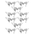 Paint Separation Hytrove 10Pcs Stainless Steel Wet Canvas Clips for Oil Painting Frame ...