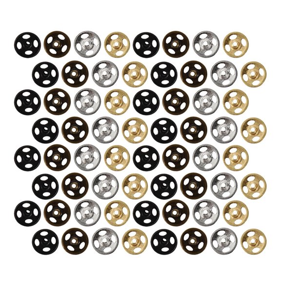 Hytrove 120Pcs Tiny Buttons for Crafts and Doll Clothes Button Replacement