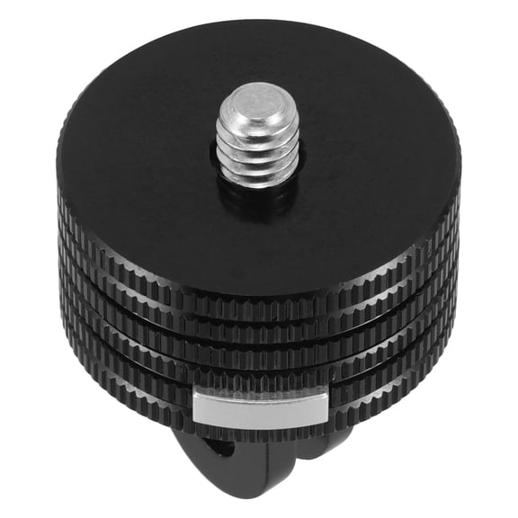Hytrove 1Pack Action Camera Accessories for 360 Rotatable and Quick Release in Black Aluminum Alloy