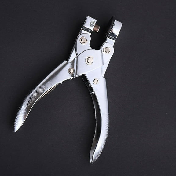 Hytrove 1Pack Compact Hole Puncher for DIY Enthusiasts Metal and Rubber Construction for Home and Travel