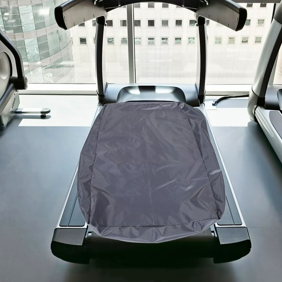 Hytrove 1Pack Folding Treadmill Covers Grey 420D Oxford Cloth 55.1x28x5.9in