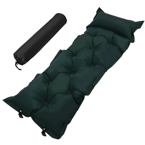 Hytrove 1Pack Inflatable Sleeping Pad for Outdoor Activities Automatic Inflation Polyester 72.70X23.58X0.98In