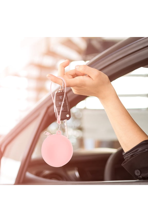 1Pack Simple Design Coin Purse for Women Wrist Strap Convenience Office Use