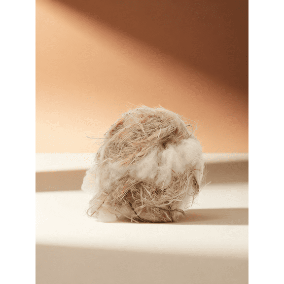 Hytrove 1Pack Small Animal Nesting Material Soft Natural Jute Hemp Raffia Wool Cotton for Winter Use