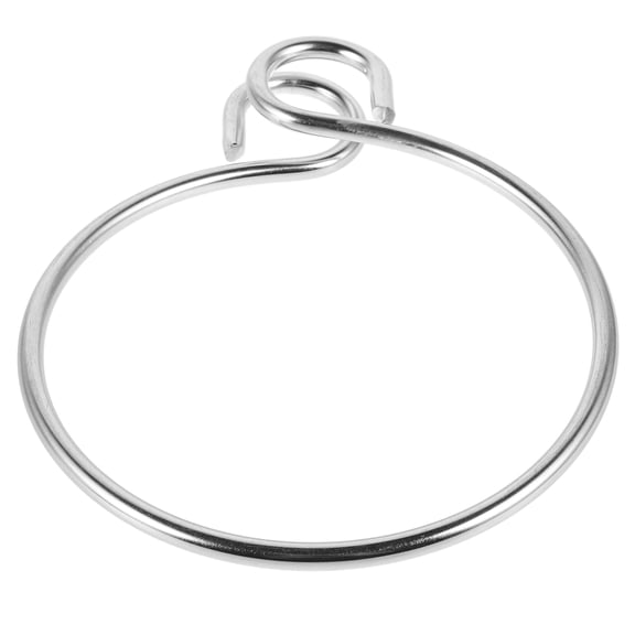 Hytrove Marine Anchor Ring Stainless Steel 304 Silver For Marine Enthusiasts 1Pcs