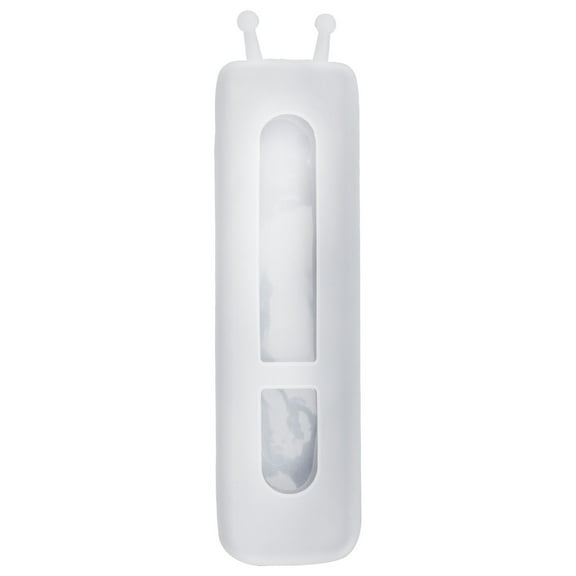 Hytrove 1Pack White Silicone Remote Controller Protector with Protection 8.25X2.16X0.20in