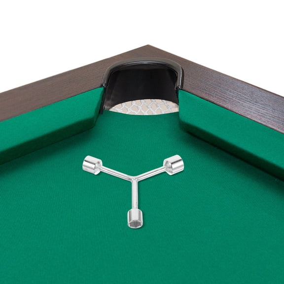 Hytrove Y Type 3 Way Socket Wrench for Screw and Nut Handling Silver 1Pack 5.5x5.5x0.8In