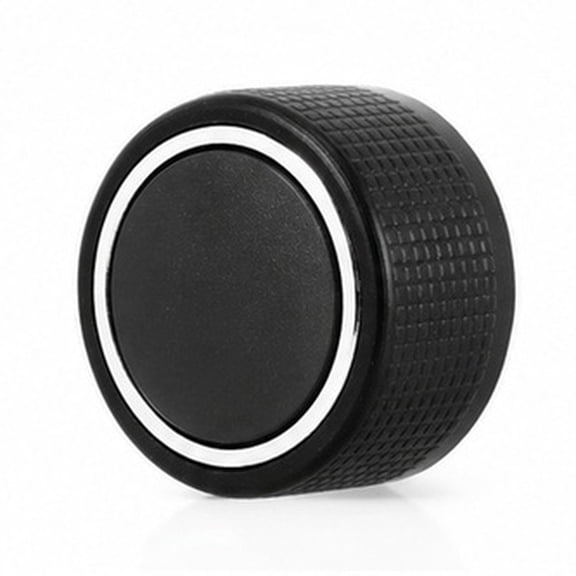 Hytrove Black Universal Car Radio Volume Control Knob Replacement 1 Pc