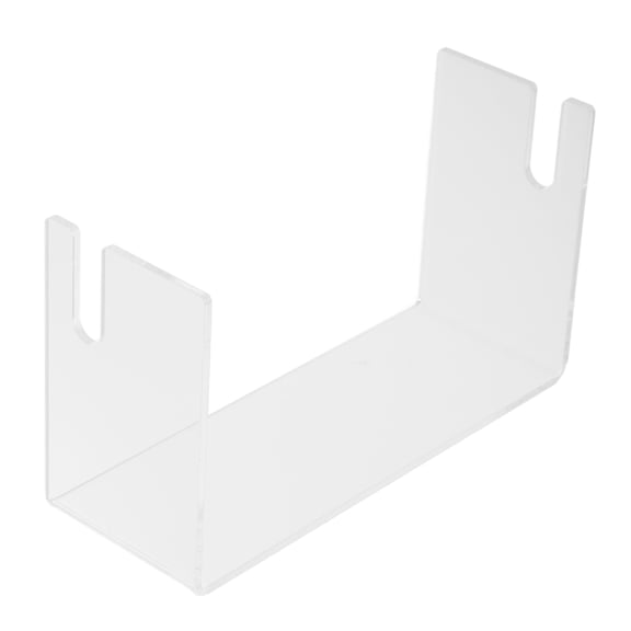 Hytrove 1Pcs Clear Design Stand Square Base Acrylic for Paper Fans