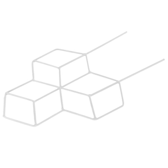 Hytrove Plant Climbing Support Rack White 1Set 12x8in