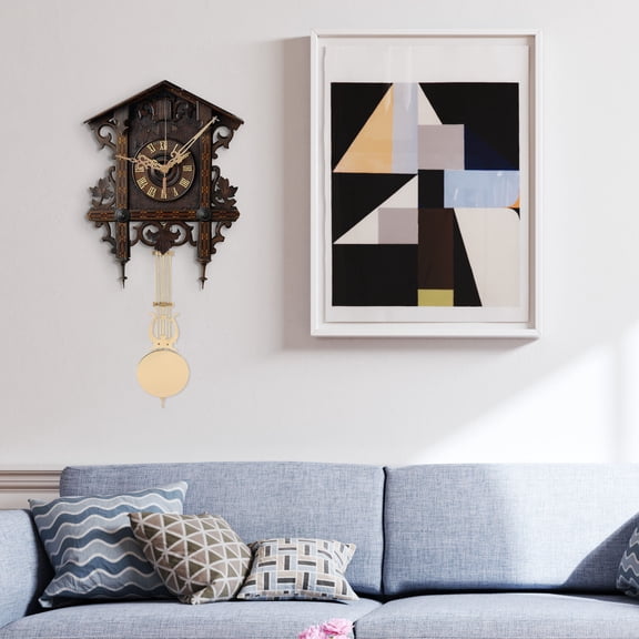 Hytrove Stylish Golden Metal Pendulum - Perfect for Wall Clocks, Home Decor