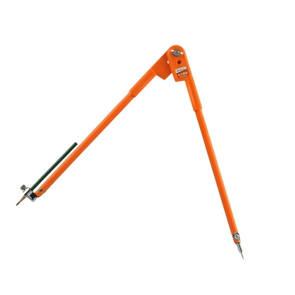 Hytrove 1Pcs PP Plastic Precision Pencil Compass Round Drawing Tools for DIY Projects 3.5*0.98in