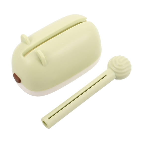 Hytrove 1Pcs Toothpaste Holder Squeezer For Bathroom Use Light Green