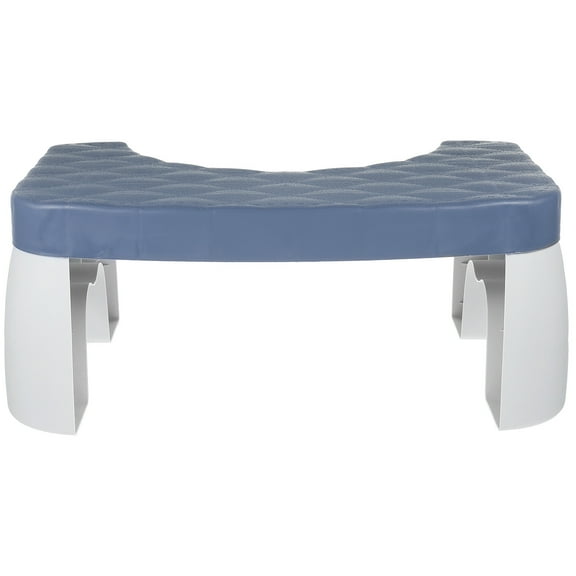 Hytrove 1Set Blue Plastic Anti-slip Step Stool for Bathroom Use Compact Multi-purpose Foot and Back Pain Relief