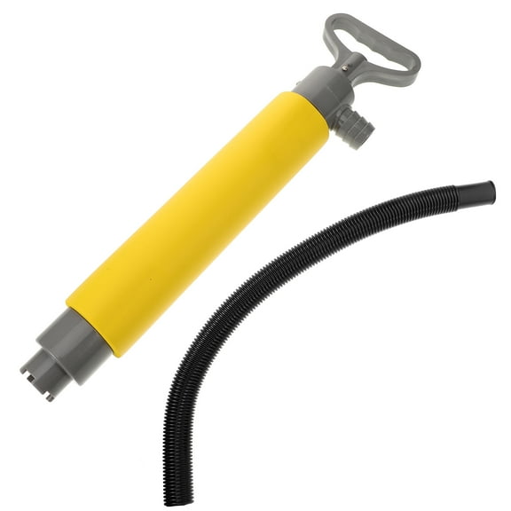 Hytrove 1Set Hand Kayak Water Pump Yellow Ergonomically Designed Handle For Water Sports