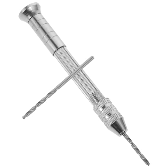 Hytrove 1Set Precision Hand Drill Metal Candle Hole Puncher Tool for DIY Crafts
