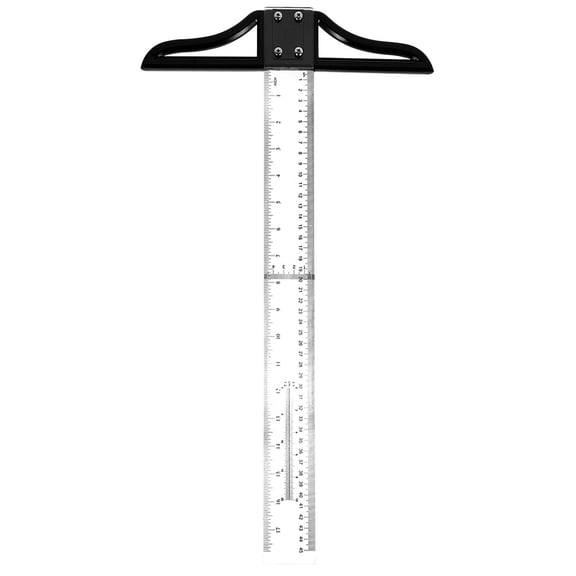 Hytrove 1Set Ruler for Layout Measuring and Woodworking Tools 23.23X11.42X0.51in