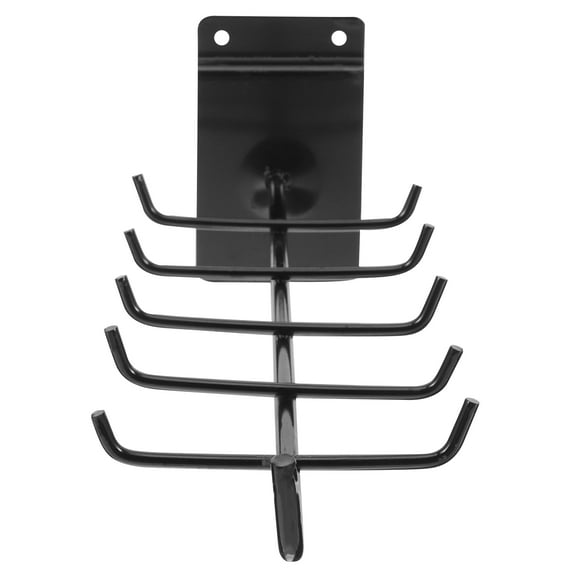 Hytrove Heavy Duty Black Violin Bow Hooks Wall Rack for Erhu and Violin Accessories