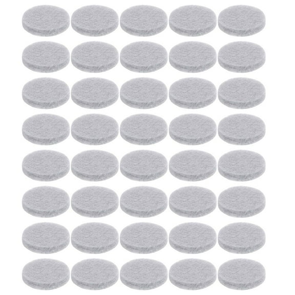 Hytrove 200Pcs Round Felt Furniture Grippers for Living Room Anti-slip Mats 0.79X0.79X0.12in