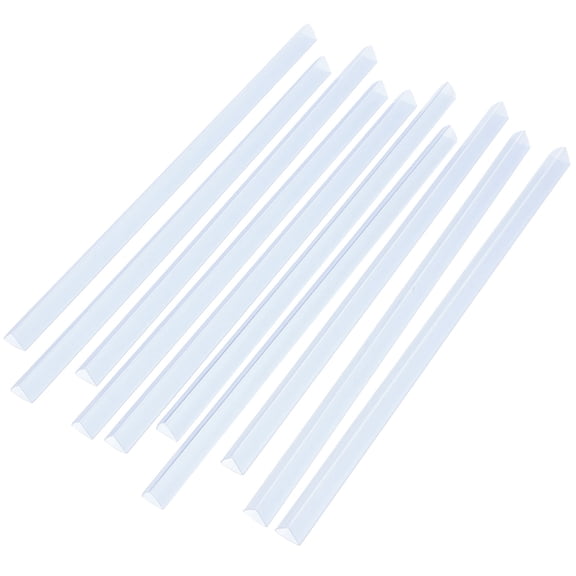 Hytrove 20Pcs Binding Bars for Book File Organization Plastic Slide Binders Practical Design