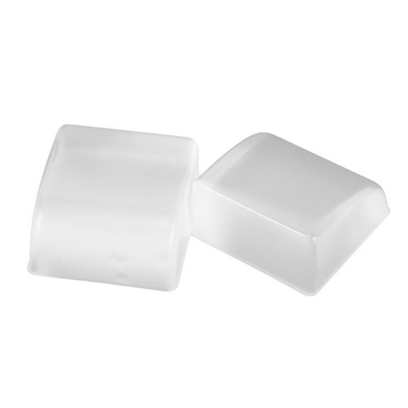 Hytrove 2PCS Shower Door Bumpers Transparent Rubber Wall Door Stop for Office Managers Selfadhesive